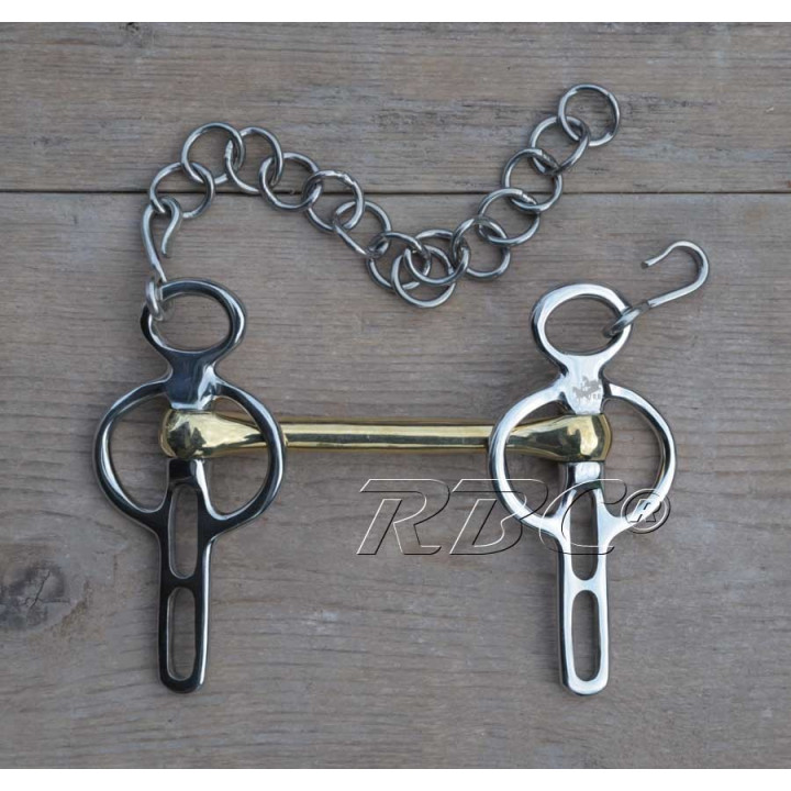 RBC® Mini Liverpoolstang, Gold Brass