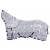 Vliegendeken met hals, zebra print