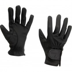 Rijhandschoenen, zwart, Horka
