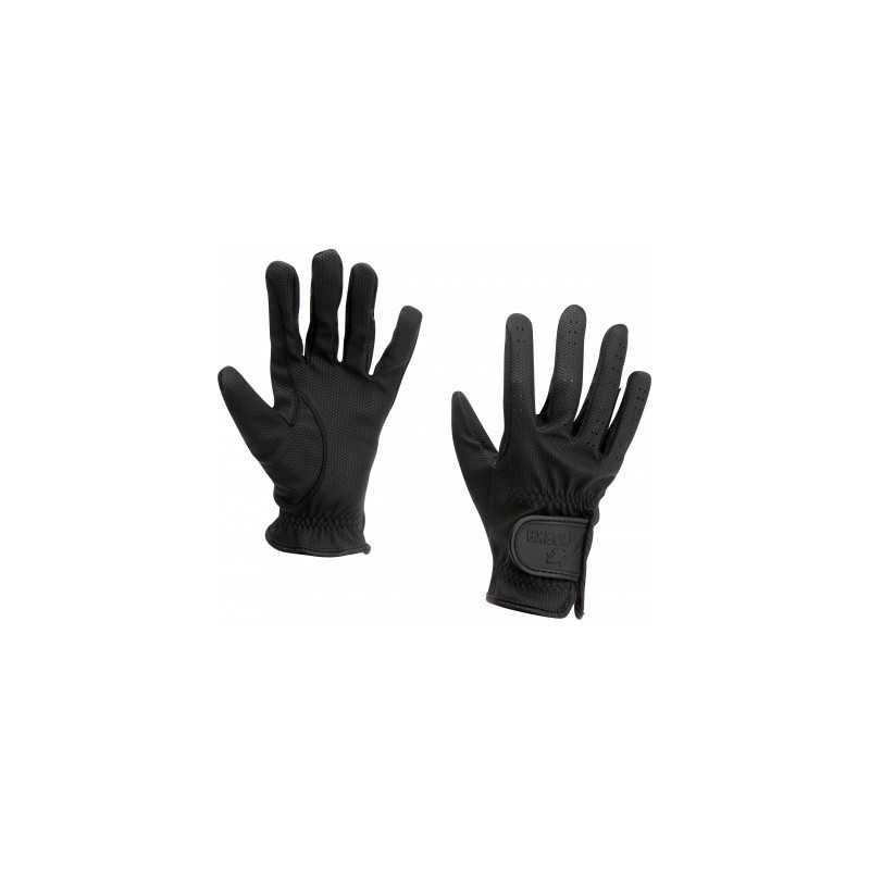Rijhandschoenen, zwart, Horka