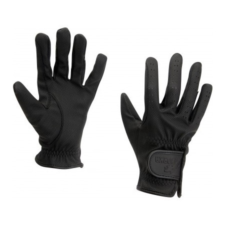 Rijhandschoenen, zwart, Horka
